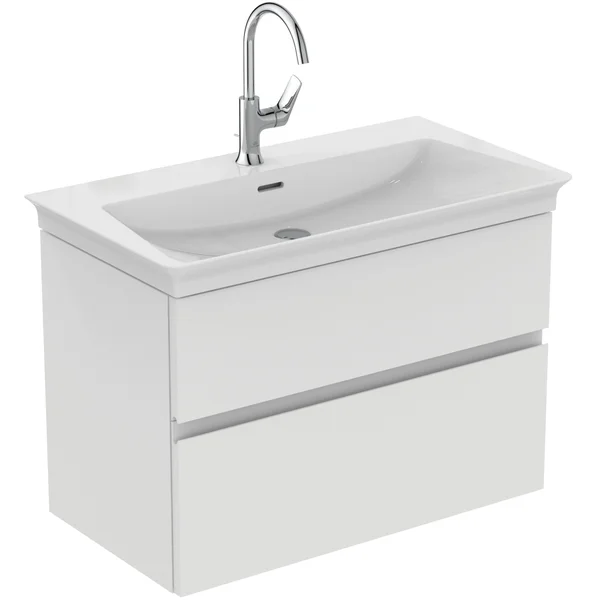 Alternate image of Ideal Standard Finesse Wall Hung Vanity Unit - Handle-Less - 2 Drawers - 550mm High