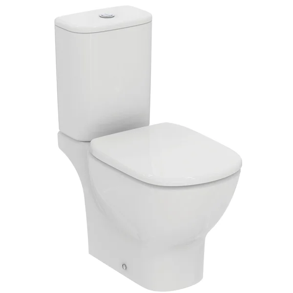 Additional image of Ideal Standard Tesi Close Coupled WC Pan - Open Back - Aquablade Technology - 365 x 665mm