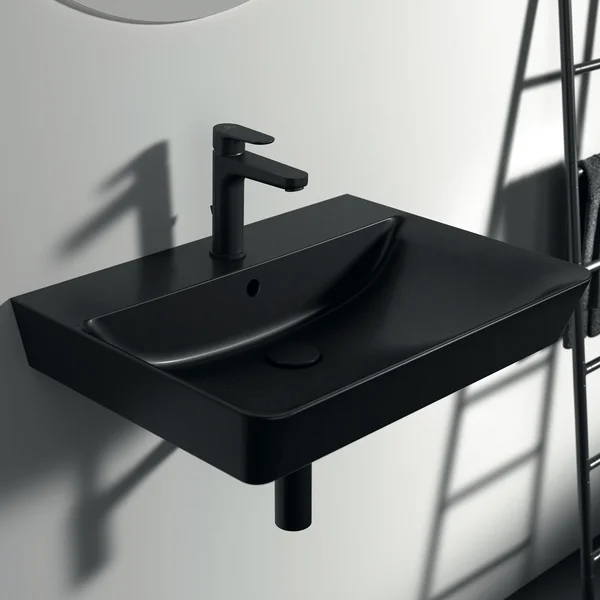 Alternate image of Ideal Standard Connect Air 1 Tap Hole Cube Basin with Overflow