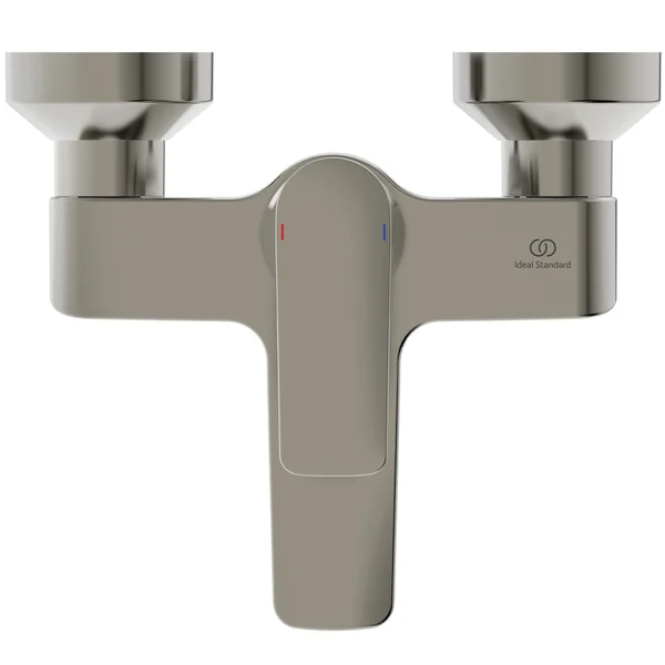 Alternate image of Ideal Standard Connect Air Bath Shower Mixer Tap with Diverter - Flat Handle - Wall Mounted