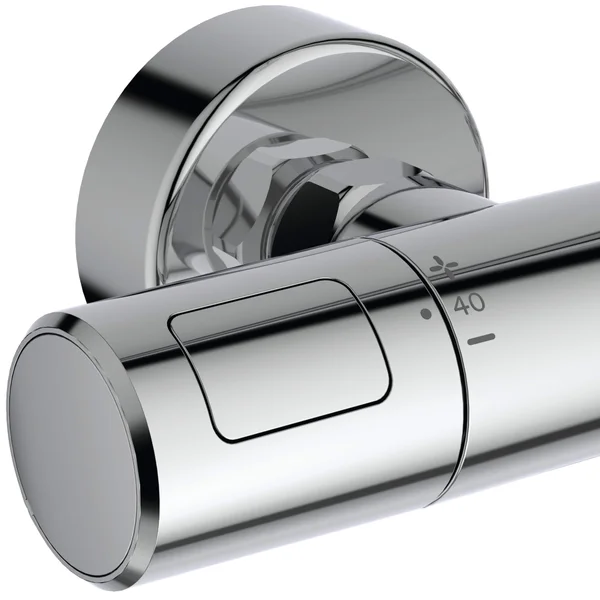 Additional image of Ideal Standard Ceratherm T25 N Exposed Thermostatic Shower Set with Multi Function Handset and Hose