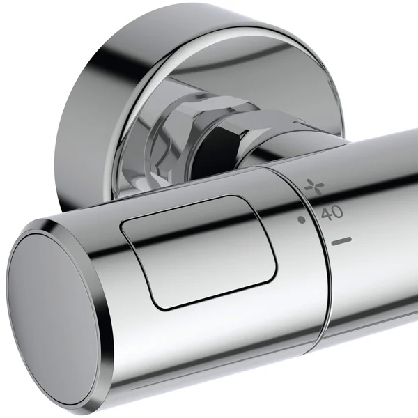 Additional image of Ideal Standard Ceratherm-T25-N Chrome Thermostatic Bar Vale with Slide Rail Kit