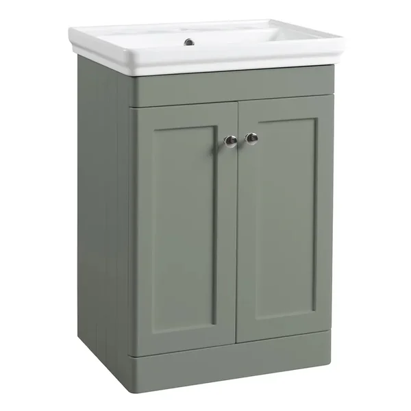 Alternate image of Tavistock Marston Traditional Floorstanding Vanity Unit - Shaker Style Doors - 790mm High