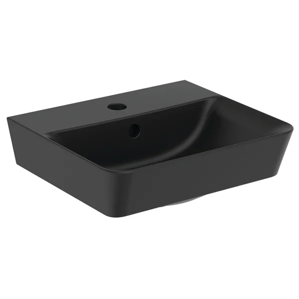 Alternate image of Ideal Standard Connect Air 1 Tap Hole Cube Handrinse Basin with Overflow - 400 x 350mm
