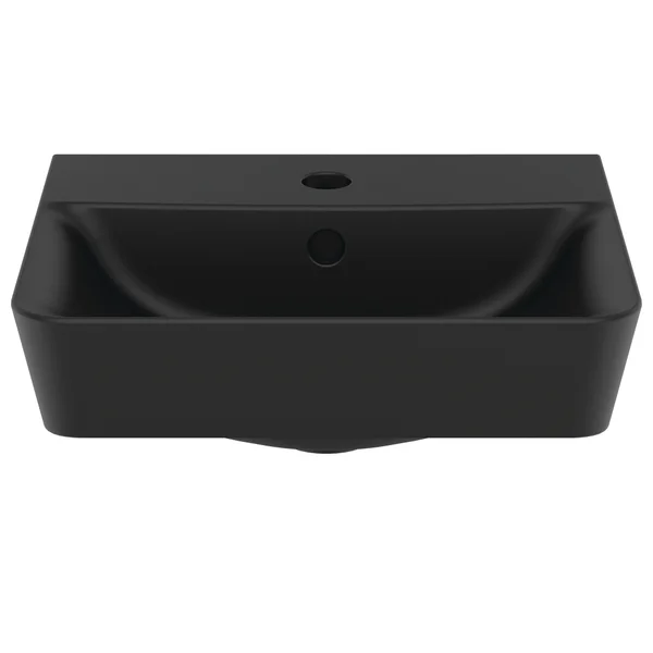 Alternate image of Ideal Standard Connect Air 1 Tap Hole Cube Handrinse Basin with Overflow - 400 x 350mm