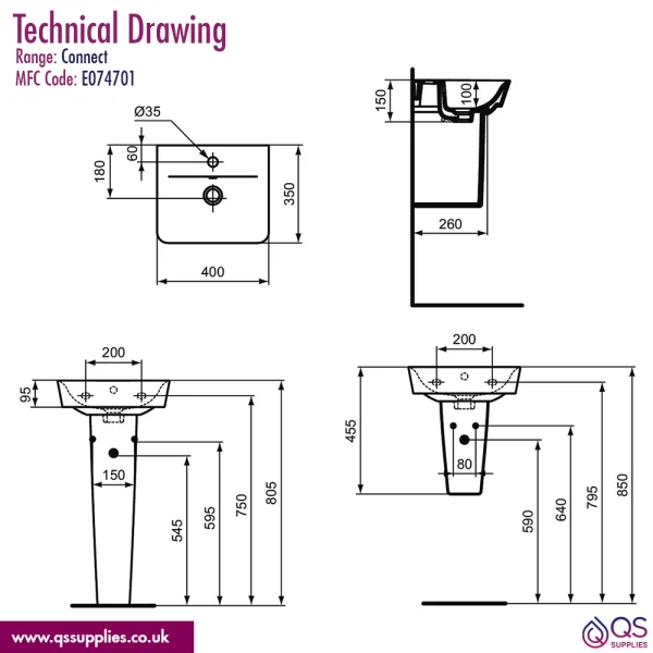 Technical drawing QS-V115194 / E074701