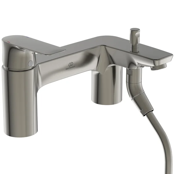 Alternate image of Ideal Standard Connect Air Bath Filler Tap - Flat Handle and Spout - Deck Mounted