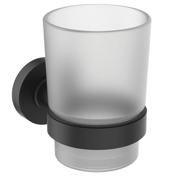 Additional image of Ideal Standard Iom Round Tumbler with Holder