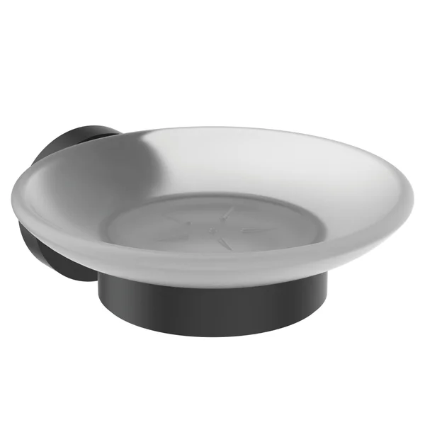 Additional image of Ideal Standard IOM Soap Dish with Holder - Clear or Frosted Glass