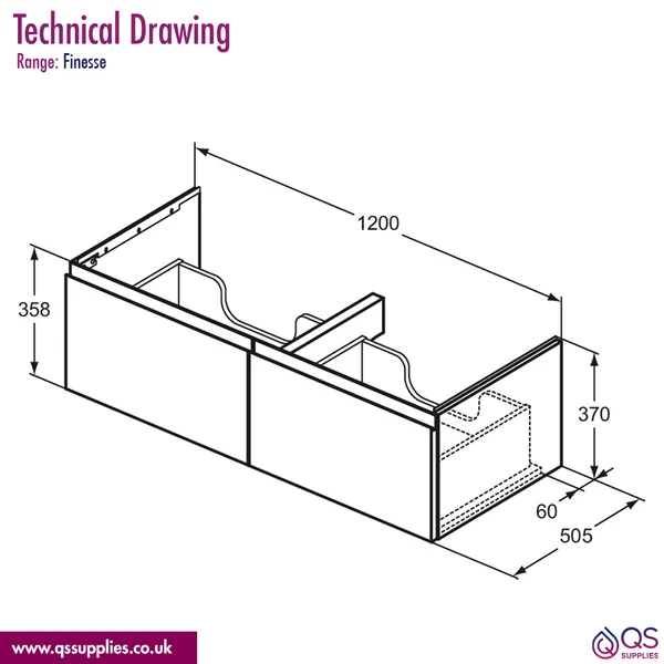 Technical drawing QS-V116734 / E3398US