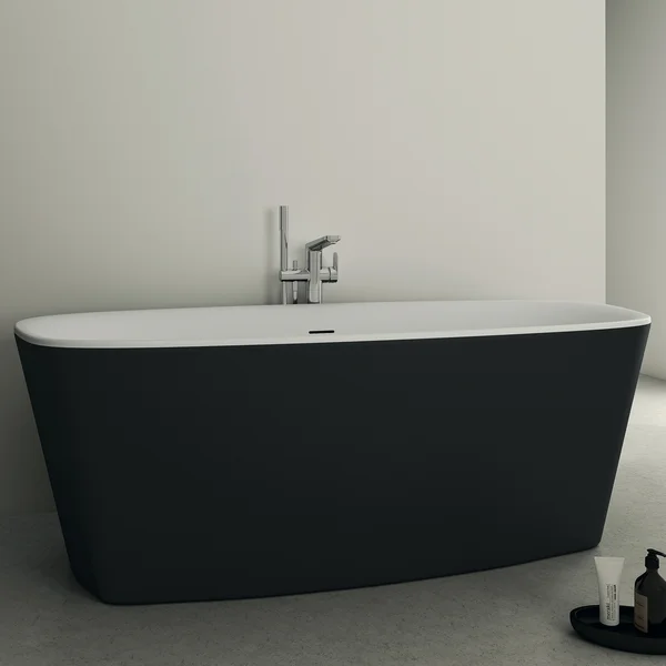 Alternate image of Ideal Standard Dea Freestanding Double Ended Bath with Clicker Waste