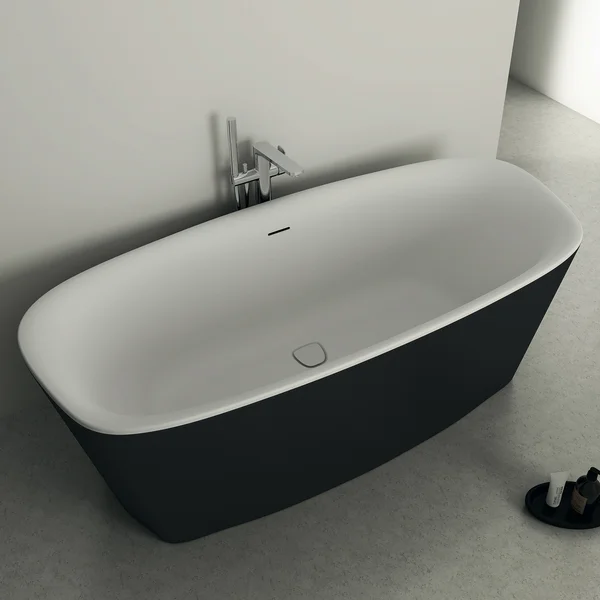 Alternate image of Ideal Standard Dea Freestanding Double Ended Bath with Clicker Waste