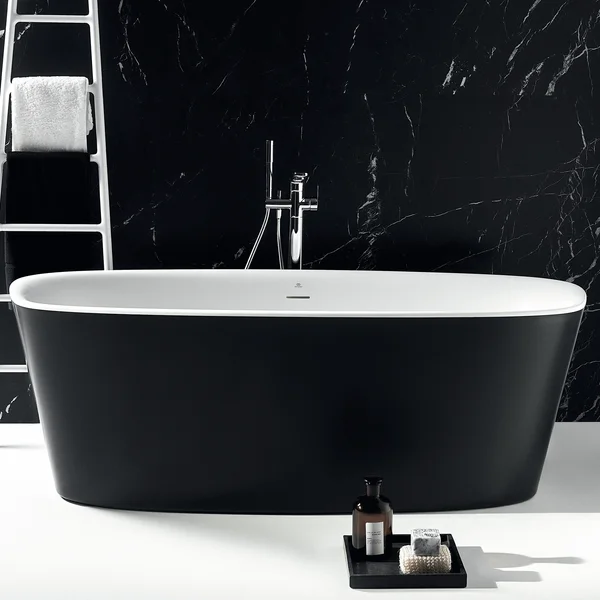 Alternate image of Ideal Standard Dea Freestanding Double Ended Bath with Clicker Waste