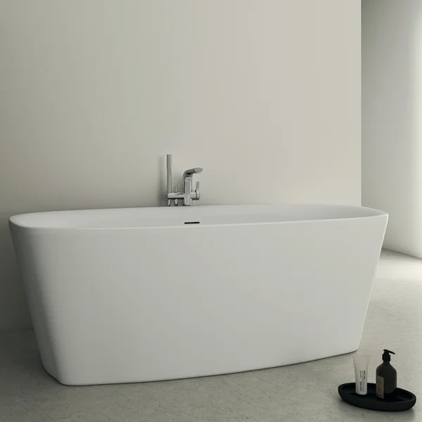 Alternate image of Ideal Standard Dea Freestanding Double Ended Bath with Clicker Waste
