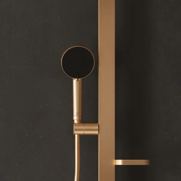 Alternate image of Ideal Standard Idealrain ALU+ Round Shower Handset - 100 x 232mm