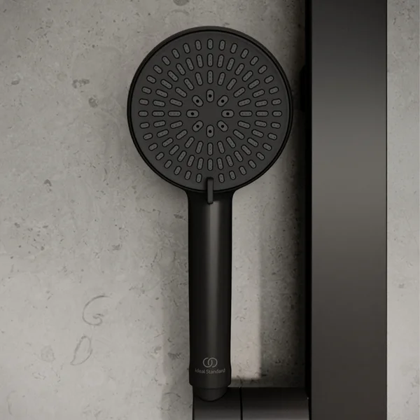 Alternate image of Ideal Standard Idealrain ALU+ Round Shower Handset - 100 x 232mm