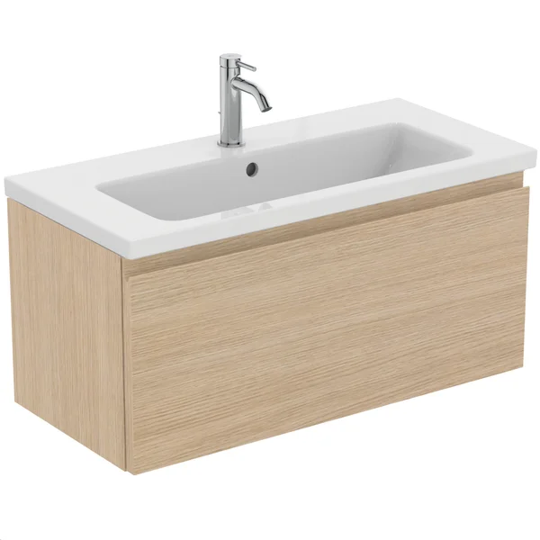 Alternate image of Ideal Standard Finesse Wall Hung Slim-Depth Vanity Unit - 1 Drawer - 370mm High