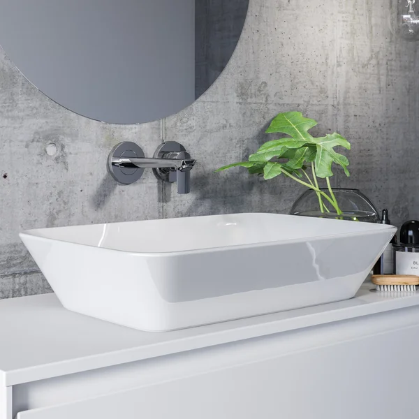 Alternate image of Ideal Standard Connect Air Countertop Vessel Washbasin - Gloss White