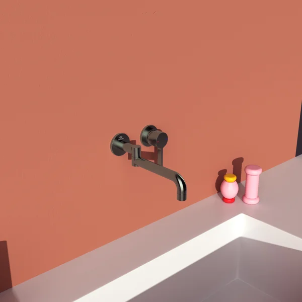Alternate image of Ideal Standard Gusto Wall Mounted Kitchen Sink Mixer Tap - 2 Hole - Swivel Spout
