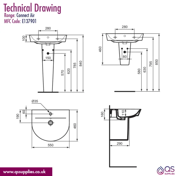 Technical drawing QS-V115198 / E137901