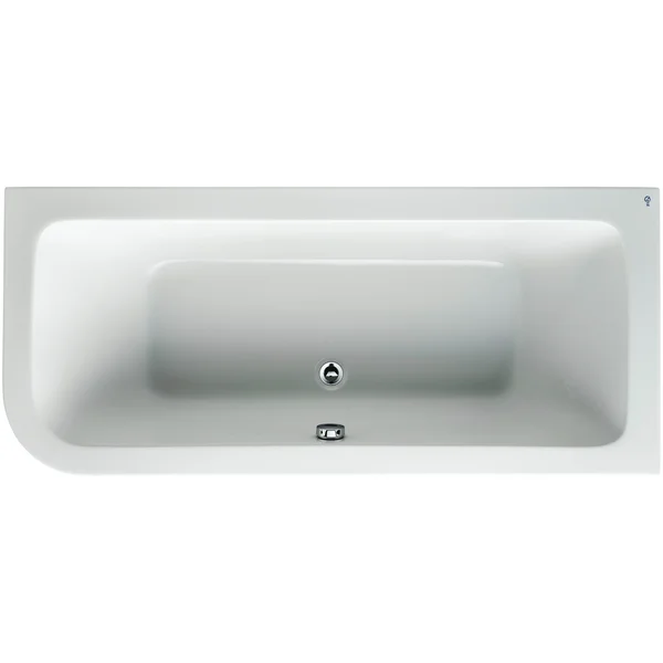 Additional image of Ideal Standard Connect Air Idealform Double Ended Bath - Asymmetric Corner - 1700 x 750mm
