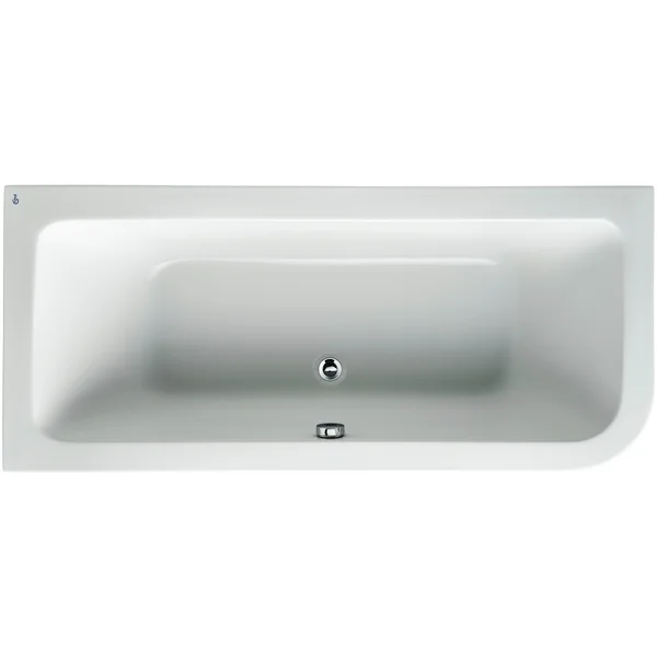 Ideal Standard Connect Air Idealform Double Ended Bath - Asymmetric Corner - 1700 x 750mm