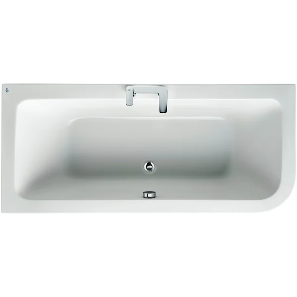 Alternate image of Ideal Standard Connect Air Idealform Double Ended Bath - Asymmetric Corner - 1700 x 750mm