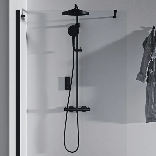 Alternate image of Ideal Standard Ceratherm T125+ Thermostatic Exposed Shower System with Remote Control