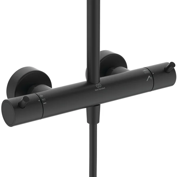 Alternate image of Ideal Standard Ceratherm T125+ Thermostatic Exposed Shower System with Remote Control