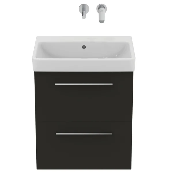 Alternate image of Ideal Standard I.Life-A Contemporary Wall Mounted Vanity Unit - 2 Drawer - 580 x 440mm