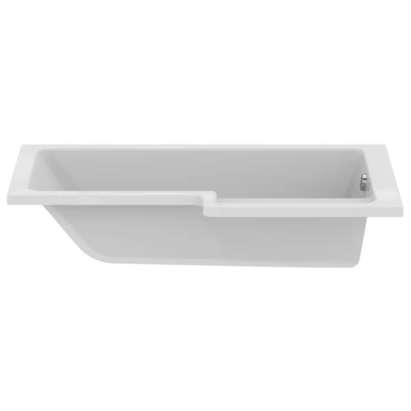 Alternate image of Ideal Standard Tempo Special Shaped Cube Shower Bath with Overflow - 1690 x 845mm