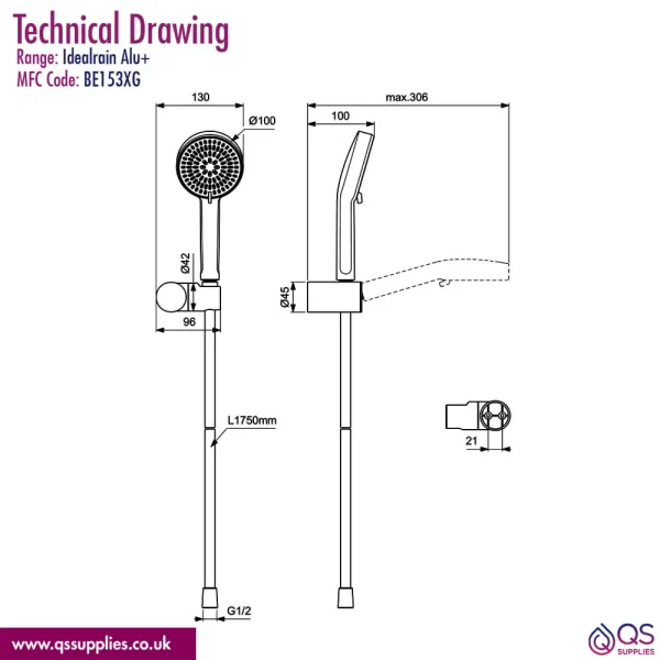 Technical drawing QS-V113768 / BE152AA