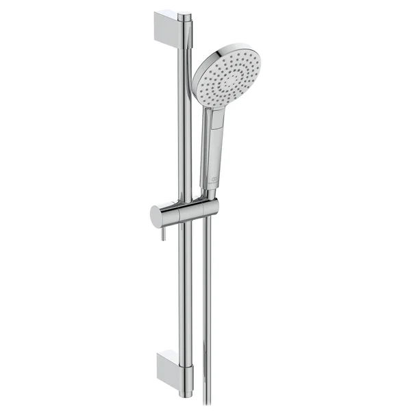 Ideal Standard Idealrain Evo Slider Rail with 3 Function Handset and Hose - Chrome