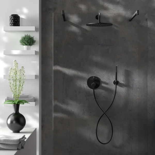 Additional image of Ideal Standard Ceratherm Built-In Round Concealed Shower Set