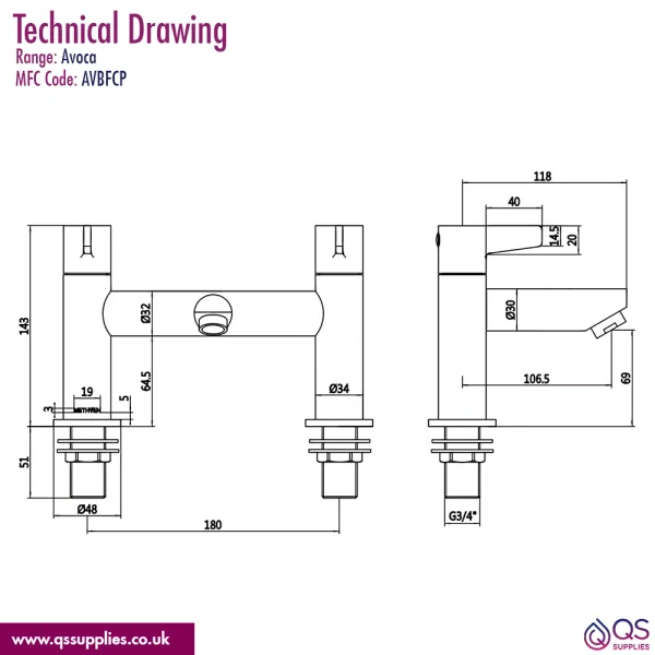 Technical drawing QS-V115214 / AVBFCP
