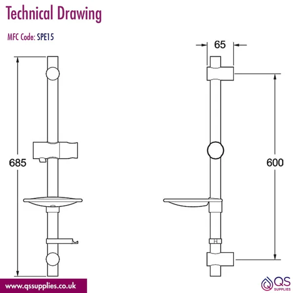 Technical drawing QS-V116737 / SPE15