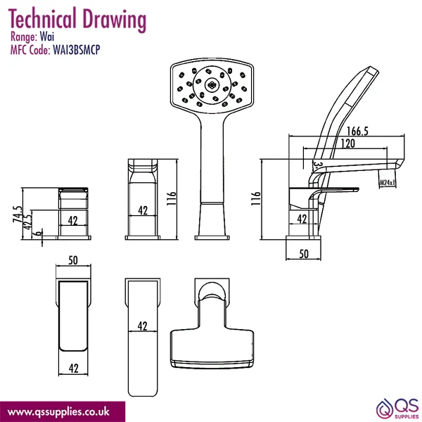 Technical drawing QS-V117286 / WAI3BSMCP