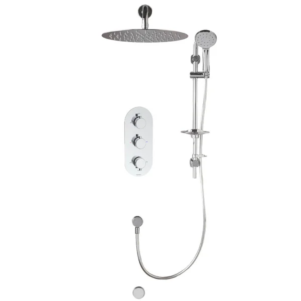 Methven Satinjet Como 3 Outlet Concealed Thermostatic Shower Pack