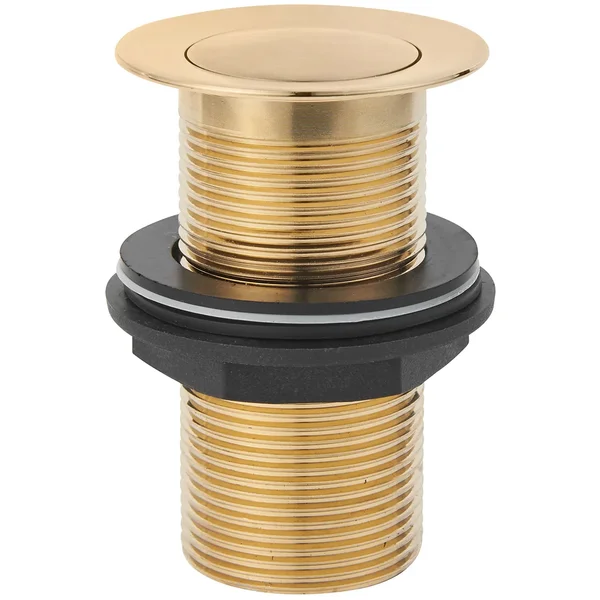 Additional image of Deva 1-1/4 Inch Unslotted Press Top Basin Waste