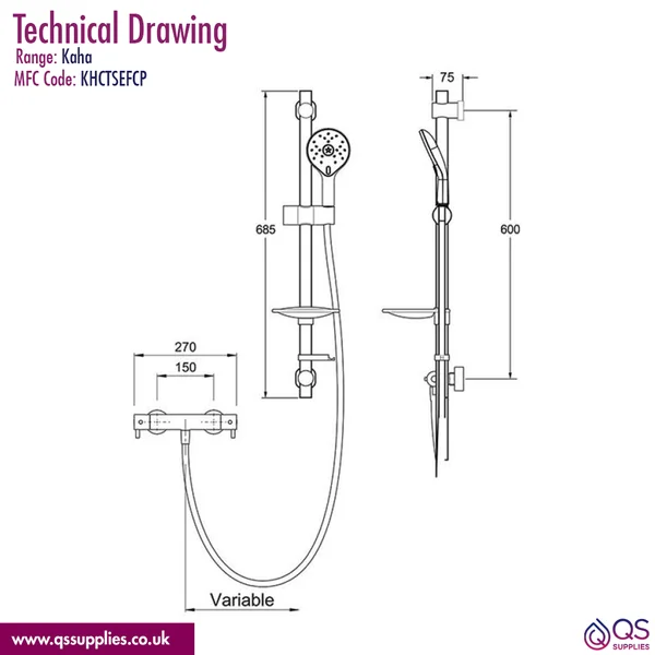Technical drawing QS-V99888 / KHCTSEFCP