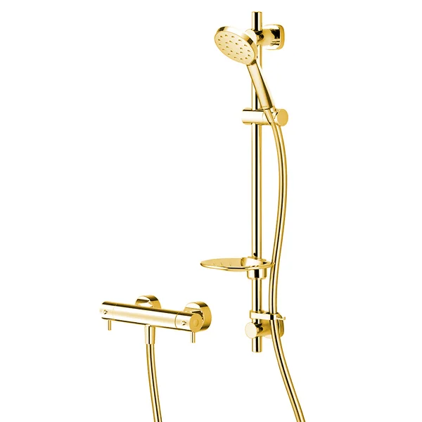 Additional image of Methven Kiri-MK2 Cool Touch Thermostatic Chrome Bar Shower Valve with Slide Rail Kit