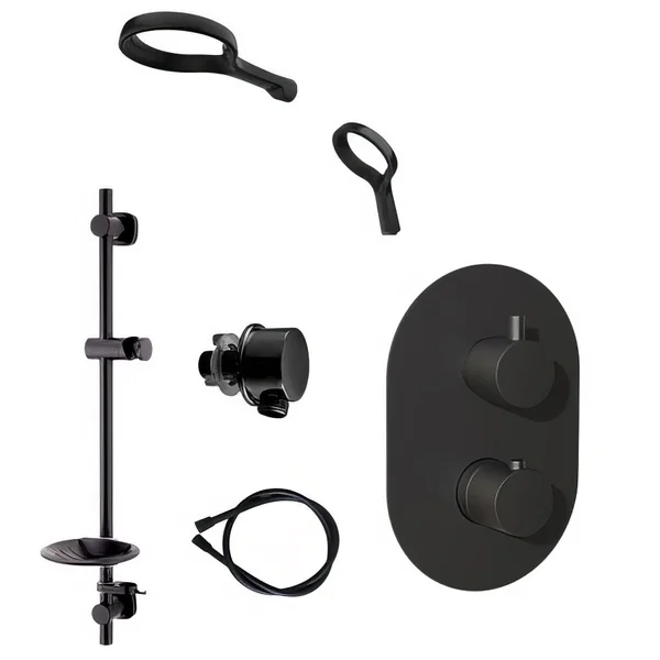 Additional image of Methven Aio Aurajet 2 Outlet Concealed Thermostatic Shower Set