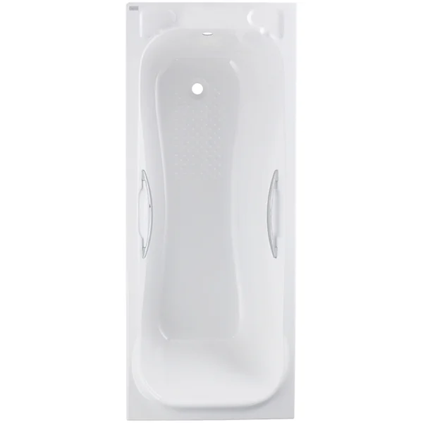 Twyford Signature Single Ended White Bath With Grips - 4mm Acrylic - 1700 x 700mm
