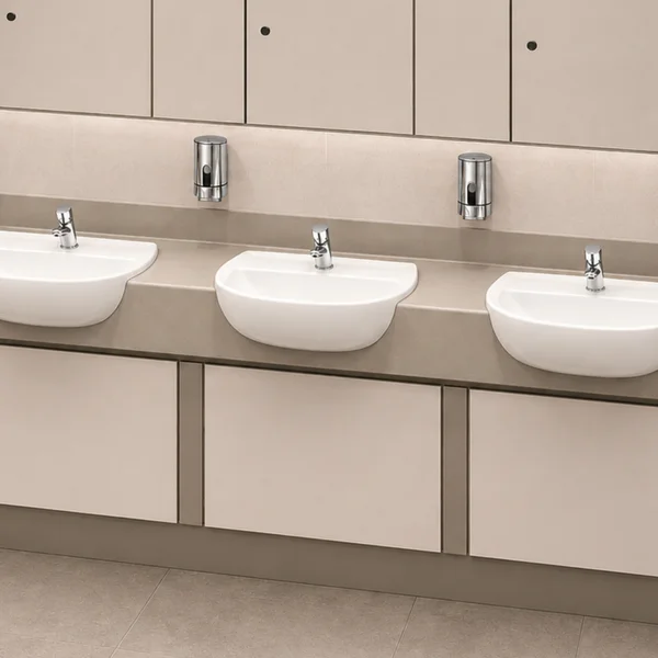 Alternate image of Twyford Alcona Semi-Recessed White Washbasin
