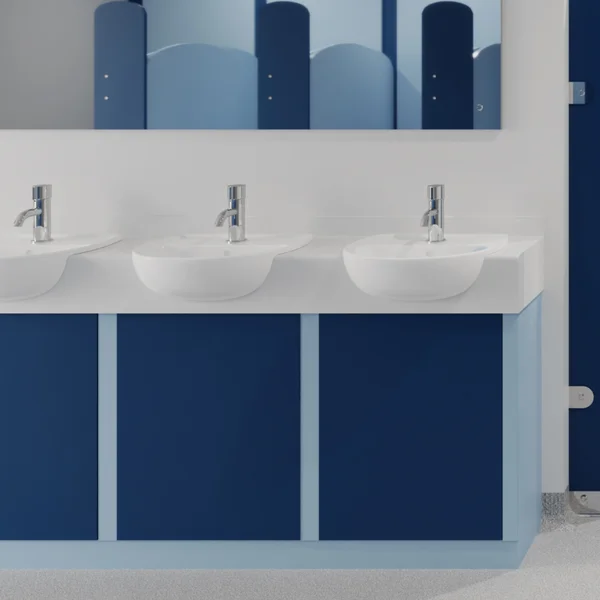 Alternate image of Twyford Alcona Semi-Recessed White Washbasin