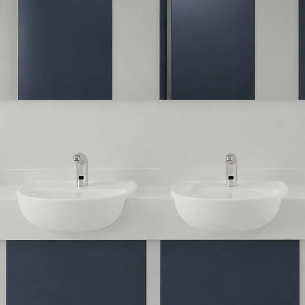Additional image of Twyford Sola Infrared Sensor Tap - Chrome Finish - Deck Mounted