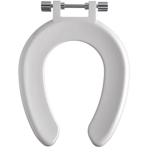Twyford Sola School Rimless WC Seat - Open Ring - 305 x 385mm