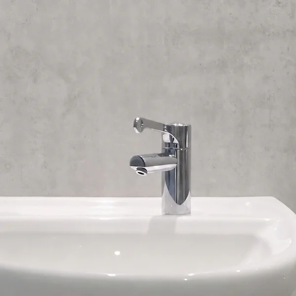 Alternate image of Twyford Sola Chrome Finish Thermostatic Basin Mixer Tap - Extended Lever Handle - Deck Mounted