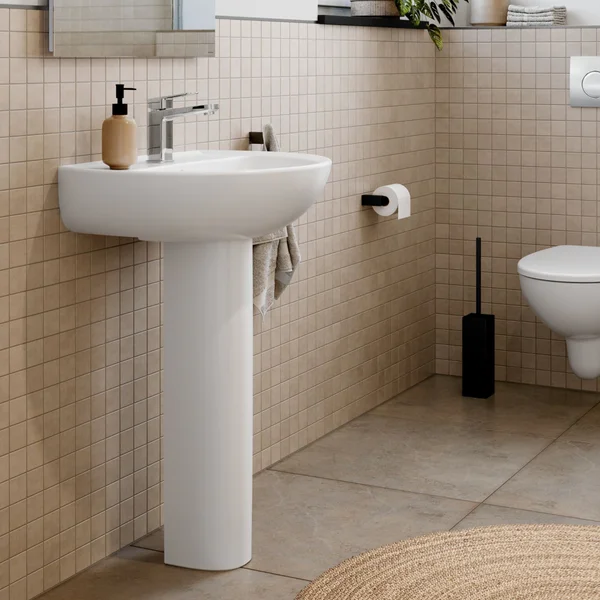 Alternate image of Twyford Alcona White Bathroom Sink