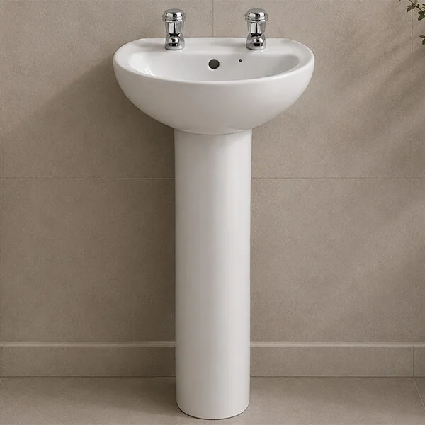 Alternate image of Twyford Alcona White 400mm Handrinse Basin